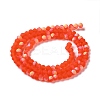 Transparent Glass Beads Strands EGLA-A034-T4mm-MB25-3