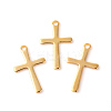 201 Stainless Steel Pendants X-STAS-F192-076G-1