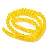 Transparent Glass Beads Strands GLAA-F029-3mm-22-2