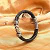 Braided Leather Cord Bracelets for Men BJEW-Z081-18AS-2