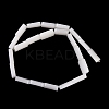 Natural White Jade Beads Strands G-M420-M06-02-3