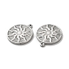 Non-Tarnish 304 Stainless Steel Pendants STAS-Q001-31P-3