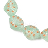 Handmade Lampwork Beads Strands LAMP-I027-11E-8