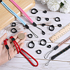 5Pcs 5 Colors Polyester Neck Strap DIY-GF0008-14-3