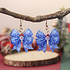 Christmas Theme Iron Acrylic Dangle Earrings FS-WGD1984-03-1