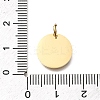 Twelve Constellations 304 Stainless Steel Enamel Pendants STAS-A148-01G-10-3