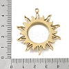 Ion Plating(IP) 304 Stainless Stee Locket Pendants STAS-S132-08G-01-3