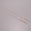 Zinc Alloy Eyeglasses Chains AJEW-TAC0028-12KCG-1