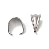 Non-Tarnish 201 Stainless Steel Snap on Bails LS-X-STAS-S129-01P-1