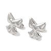 Non-Tarnish 304 Stainless Steel Stud Earrings for Women EJEW-G364-07P-1