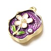 Alloy Enamel Pendants ENAM-K076-11D-G-2