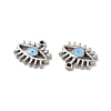 304 Stainless Steel Enamel Charms STAS-Q001-25P-2