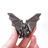 Natural Golden Sheen Obsidian Carved Batman Ornament PW-WGB0B92-02-1