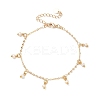 Natural Cultured Freshwater Pearl Charm Bracelets BJEW-JB12313-2