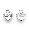 Tibetan Style Alloy Charms PALLOY-T075-175AS-2