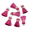 Handmade Polycotton(Polyester Cotton) Tassel Decorations FIND-R092-06-1