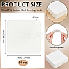 50Pcs Wood Pulp Cotton Blank Greeting Cards DIY-WH0816-026B-2