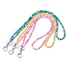 Handmade Polymer Clay ID Card Neck Strap Card Holder HJEW-JM02508-2