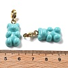 Bear Resin Pendant Decorations STAS-M092-01G-04-3