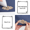 Alloy Glass Rhinestone Cloth Cabochons DIY-WH0265-46G-6