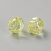 Plating Acrylic Beads LS-OACR-WH20006-01F-2