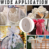 20 Yards Ruffled Nylon Elastic Lace Trim EW-WH0018-02A-5