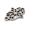 Non-Tarnish 201 Stainless Steel Pendants STAS-E176-21P-4