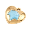 304 Stainless Steel Enamel Pendants STAS-P430-03A-G01-2