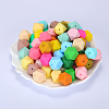 Hexagonal Silicone Beads SI-JX0020A-53-6