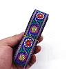 6.5M Ethnic Style Flat Embroidery Polyester Ribbons PW-WG60825-10-1