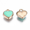 Alloy Enamel Charms ENAM-Q033-51G-2