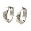304 Stainless Steel Hoop Earrings for Women EJEW-C096-45P-2