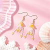 304 Stainless Steel Dangle Earrings EJEW-MZ00454-4