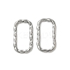 304 Stainless Steel Twisted Linking Rings STAS-L300-006B-P-1