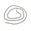 Transparent Glass Beads Strands GLAA-F094-A05-2