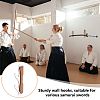 Wood & Acrylic Adjustable Wall-mounted Knife and Sword Holder OFST-WH0011-04B-5
