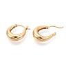 925 Sterling Silver Hoop Earrings STER-N016-130G-4