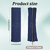 Acrylic Fibers Leg Sleeves AJEW-WH20072-16C-2