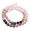 5 Styles Synthetic Cherry Quartz Glass & Natural Strawberry Quartz & Mookaite & Rhodonite & Rose Quartz Beads Strands G-F811-A01-01-3