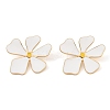 304 Stainless Steel Stud Earrings for Women EJEW-Z065-06G-02-1