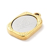 304 Stainless Steel Pendants STAS-F303-B05-2