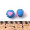 Handmade Polymer Clay Beads CLAY-I011-01B-12-4