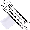 4Pcs Faux Suede Neck Strap for Eyeglasses AJEW-CL0001-47-1