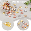 100Pcs 4 Colors Alloy Pendants FIND-PH0024-04-4