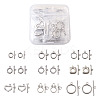 304 Stainless Steel Toggle Clasps STAS-FW0001-05P-1