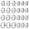 24Pcs 8 Styles Stainless Steel Finger Rings for Women RJEW-NB0001-06P-1