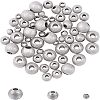 304 Stainless Steel Textured Spacer Beads STAS-UN0005-53-1