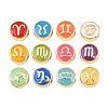 12Pcs Brass Beads ENAM-I046-02G-1