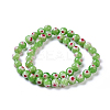 Round Millefiori Glass Beads Strands LK-P002-12-3