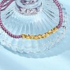 Polyester Cord Braided Bead Bracelets for Women BJEW-L698-01G-5